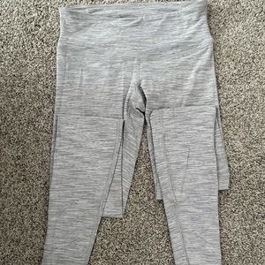 LULULEMON striped leggings